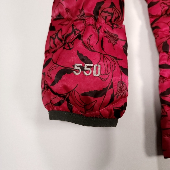 The North Face Girls Aconcagua Down Jacket Size Medium (10/12) Fusion Pink GUC! - Picture 8 of 12
